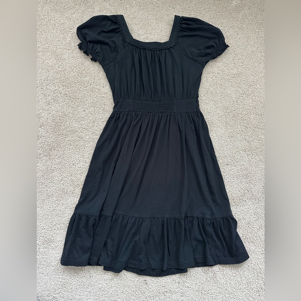 DownEast Navy Blue Casual Dress